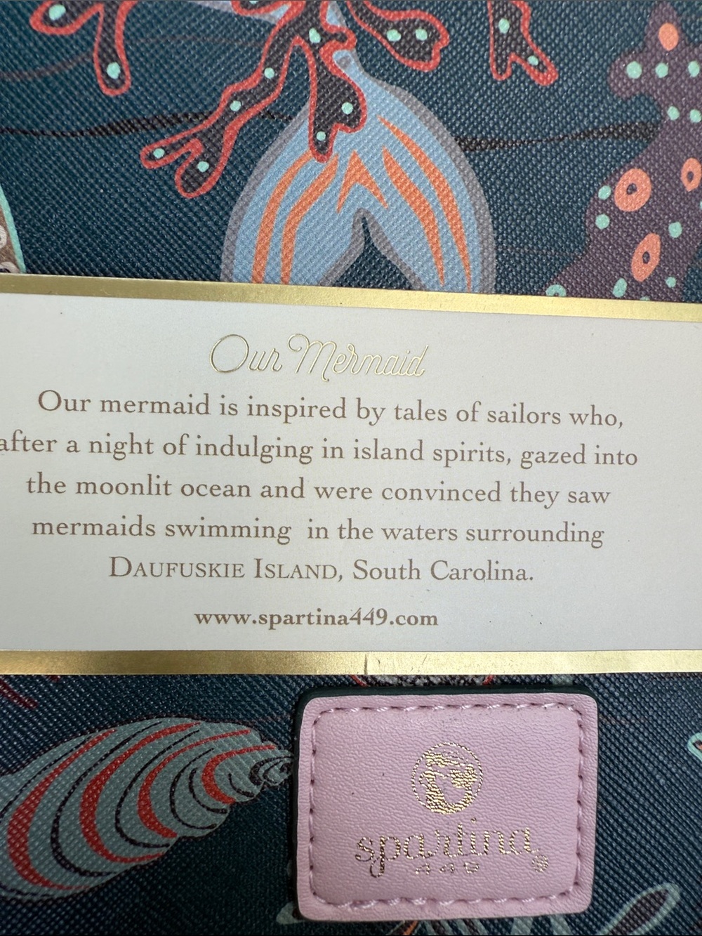 NWT Spartina 449 Dream Keeper Envelope Bag - Picture 6 of 12